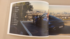 Porsche Taycan Hardcover brochure 2019