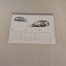 Porsche Carrera kalender 2024 - James Burgess concept 911