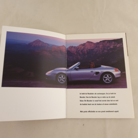 Porsche Boxster 986 Brochure 1996 - NL WVK14619197