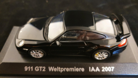 Porsche 911 (997) GT2 Black - première mondiale IAA 2007 WAP02000118