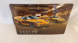 Porsche 911 Turbo Classic Series perpetual (desk) calendar