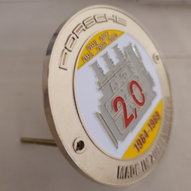 Grill badge - Porsche 911 E/T/L/S/R Aircooled 2.0L 1964/1969 Zuffenhausen