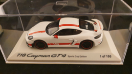 Porsche 718 Cayman GT4 Sports Cup Edition 1:43 - WAP0204140LEXC