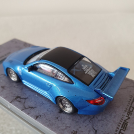 Porsche 997 Old and New Slantnose blue 1/64 Tarmac - T64-TL053-BLM