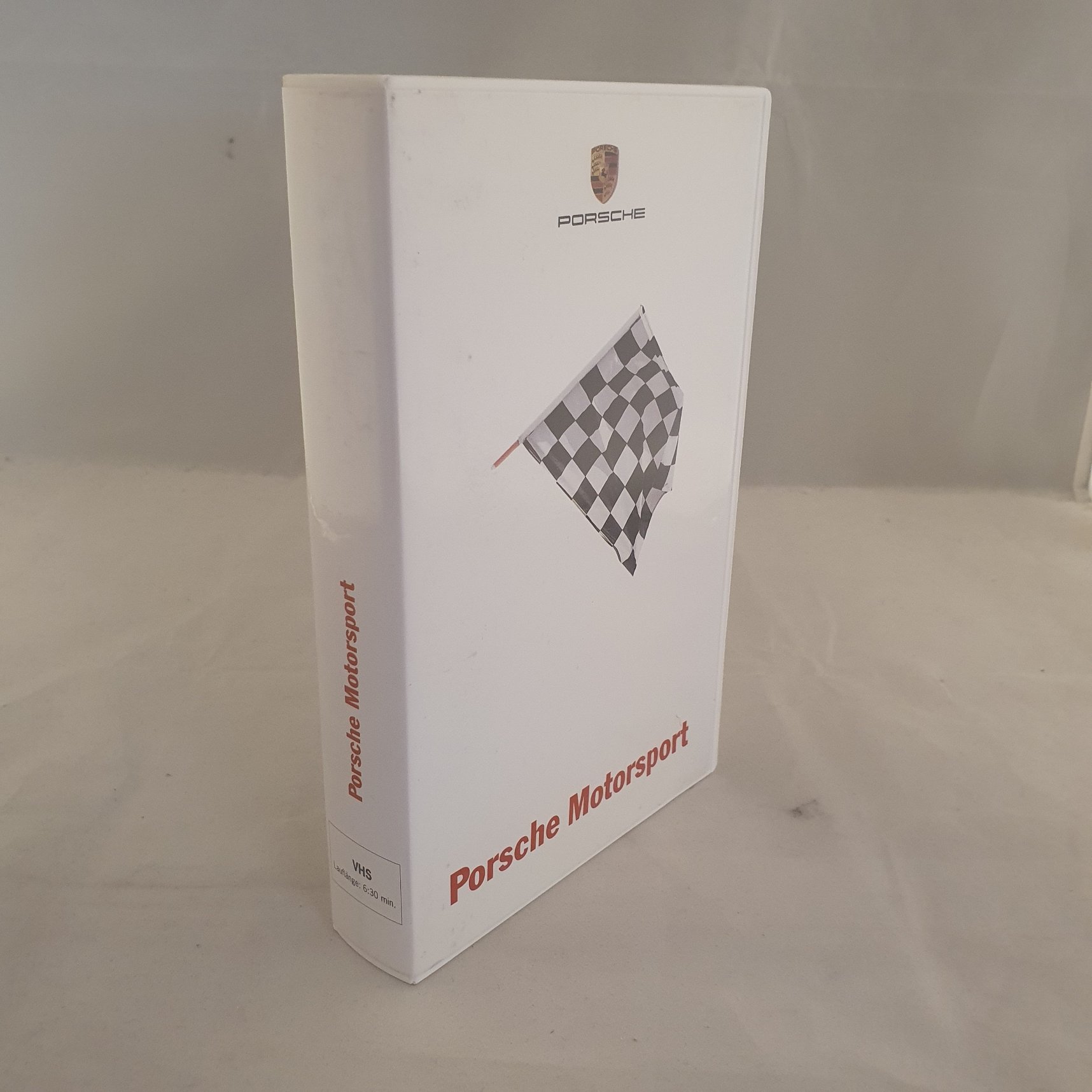 Porsche Motorsport VHS video for internal use