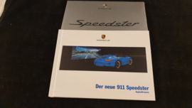 Porsche 911 997 Speedster Hardcover brochure 2010 en slipcase - DE - 25 Jahre Porsche Exclusive