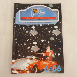 Porsche Club Deutschland Magazine 1986