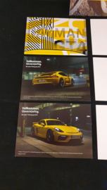Porsche cartes postales 718 Spyder et 718 Cayman GT4 - Vollkommen Unvernünftig