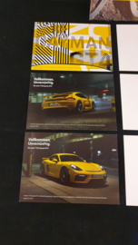 Porsche postcards 718 Spyder and 718 Cayman GT4 - Vollkommen Unvernunftig