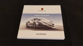 Porsche 911 991 Adaptive Aerodynamik - Pers informatie set met USB stick