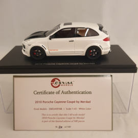 Porsche Cayenne Coupe 2010 by Merdad 1/43 Esval Models EMEU43016B