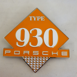 Grillbadge - Porsche Type 930