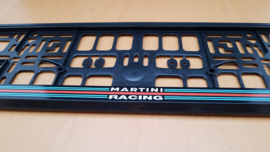 Porsche license plate holder - Martini Racing