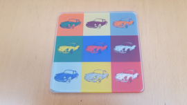 Glass coasters 911 Collection 1968 Porsche Design