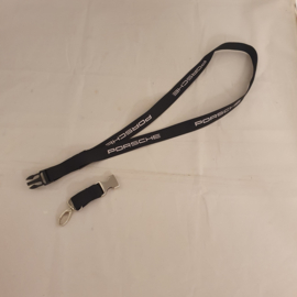 Porsche sleutelkoord - zwart