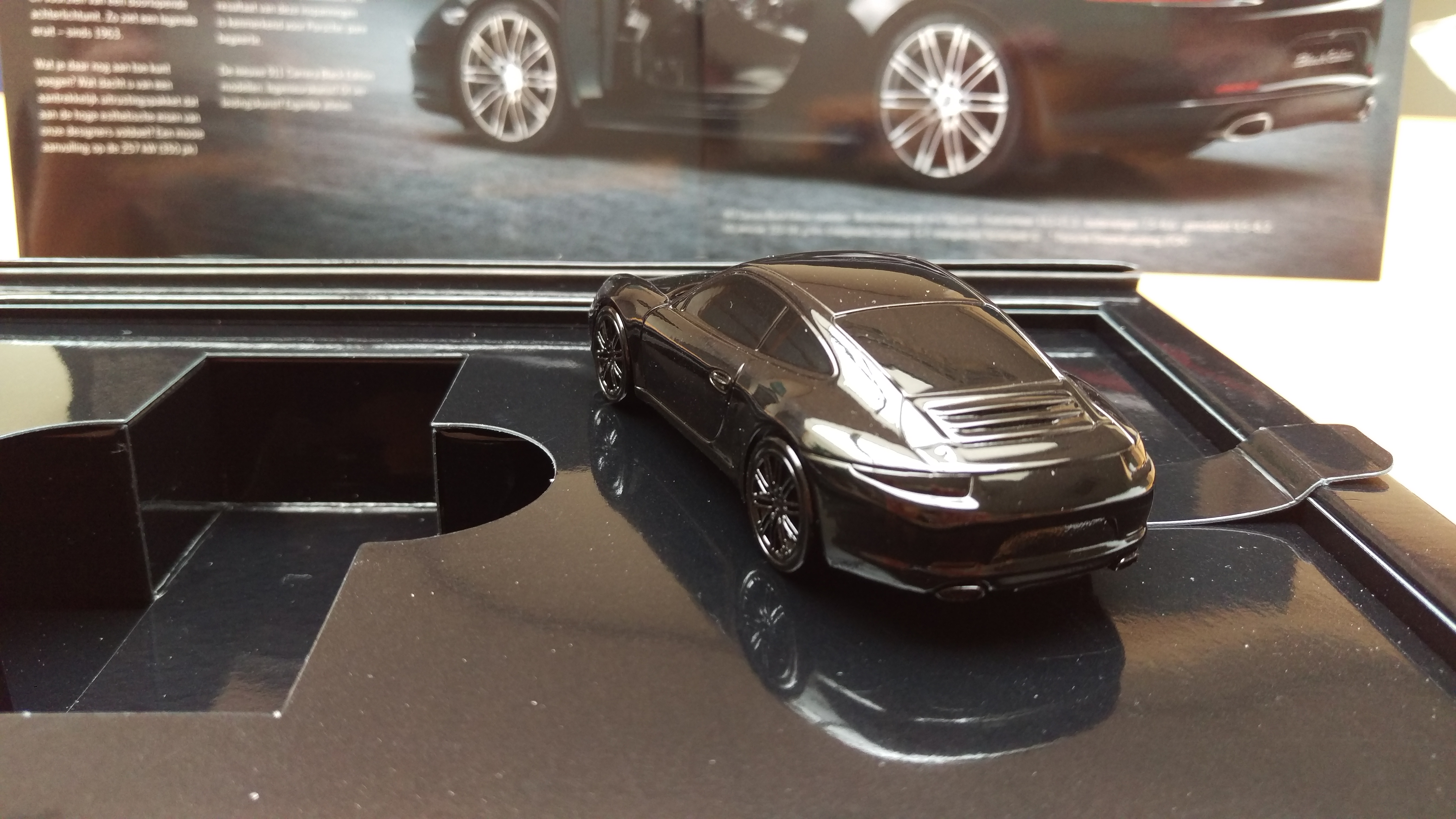Porsche 991 black edition  - Presse-papier