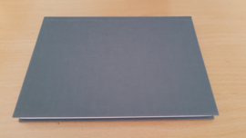 Porsche Notizbuch A5-Grey Abdeckung