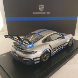 Porsche 911 992 GT3 Cup 2021 GT Argent / Bleu 1/18 Spark - WAP0219920NGT3