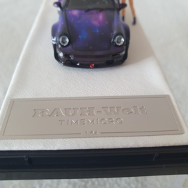 Porsche 911 964 RWB Star pourpre Time micro 1/64