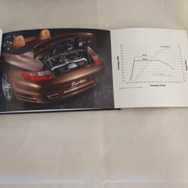 Porsche 911 997 Turbo Cabriolet 2008 NL - VIP Brochure met sleeve