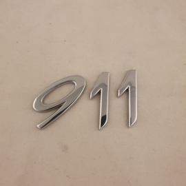 Porsche embleem 911 3cm hoog