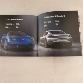 Porsche 718 Boxster et Cayman brochure - Chinois