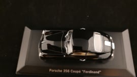 Porsche 356 pré A coupé Ferdinand 1950 noir 1:43 - Signature WAP02070Y0J
