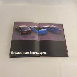 Brochure couverture rigide Porsche 968 1993 WVK12701194