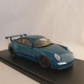 Porsche 911 997 RWB Bodykit Syunkashuto 2023 Vert Foncé 1/18 GT Spirit GT896