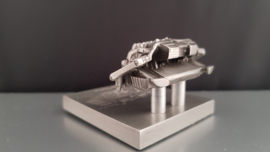 Porsche 911 997 Turbo motorblok Sculpture met VTG en Brochure