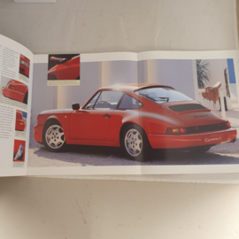 Brochure Porsche 911 964 Carrera et Turbo 1991 - WVK127110