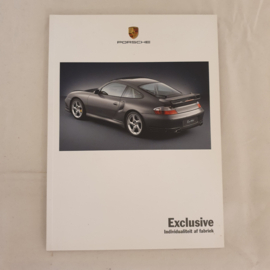Porsche 911 996 en Boxster 986 Exclusive Brochure 2001 - NL WVK60009102
