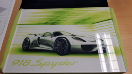 Porsche 918 Spyder Design schets - VIP Owner Box 2012