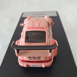 Porsche 911 964 RWB Pink Pig Time micro 1/64 Somodel