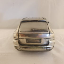 Porsche Cayenne 1:18 - Silver tin paperweight