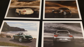 Porsche Postkarten 911 997 Carrera und Cabrio