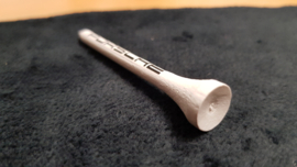 Golf afslag Tee van hout met opdruk "Porsche"