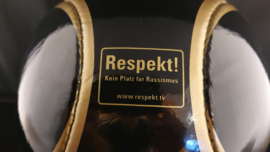 Porsche Respekt ball - football noir avec or