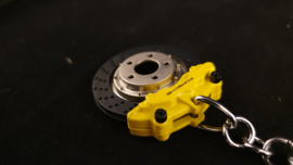 Porsche keychain - Brake disc yellow - MAP04506618