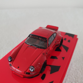 Porsche 911 Carrera 964 RWB Backdate red 1/64 Tarmac - T64-046-RE