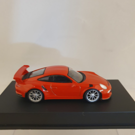Spark Models 1:64 Porsche (991) GT3 RS 2016 Lava Orange – Y071 with Case