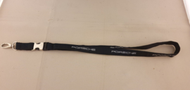Porsche lanyard - black