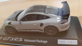 Porsche 911 (991.2) GT3 RS Weissach package 2018 - Gris craie