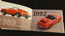 Porsche 911 997 Speedster Hardcover brochure 2010 en slipcase - DE - 25 Jahre Porsche Exclusive