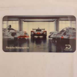 Porsche Motorsport magneetset - 70 jaar Porsche 1948-2018