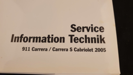 Porsche 911 997 Carrera / Carrera S Cabriolet Service Information Technik - 2005