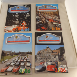 Porsche Club Deutschland Magazine 1986