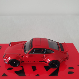 Porsche 911 Carrera 964 RWB Backdate red 1/64 Tarmac - T64-046-RE