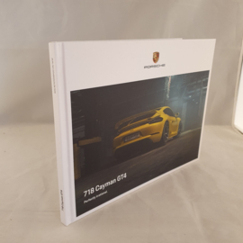 Porsche 718 Cayman GT4 Hardcover Brochure 2021 - EN