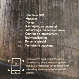 Brochure couverture rigide Porsche 911 992 Turbo S 2021 WSLK2001000291